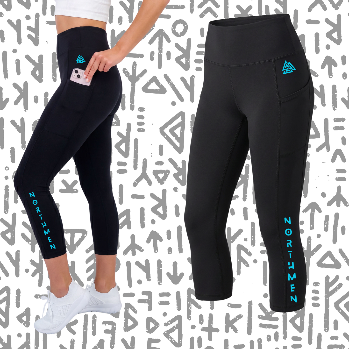 Northmen Ladies' Active Pocketed 3/4 Pants (A)