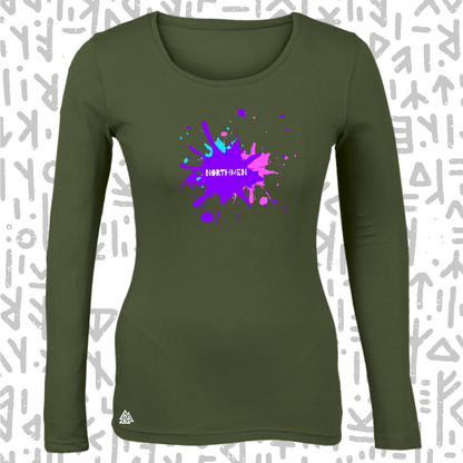 Northmen Long Sleeve T-Shirts for Ladies (B)