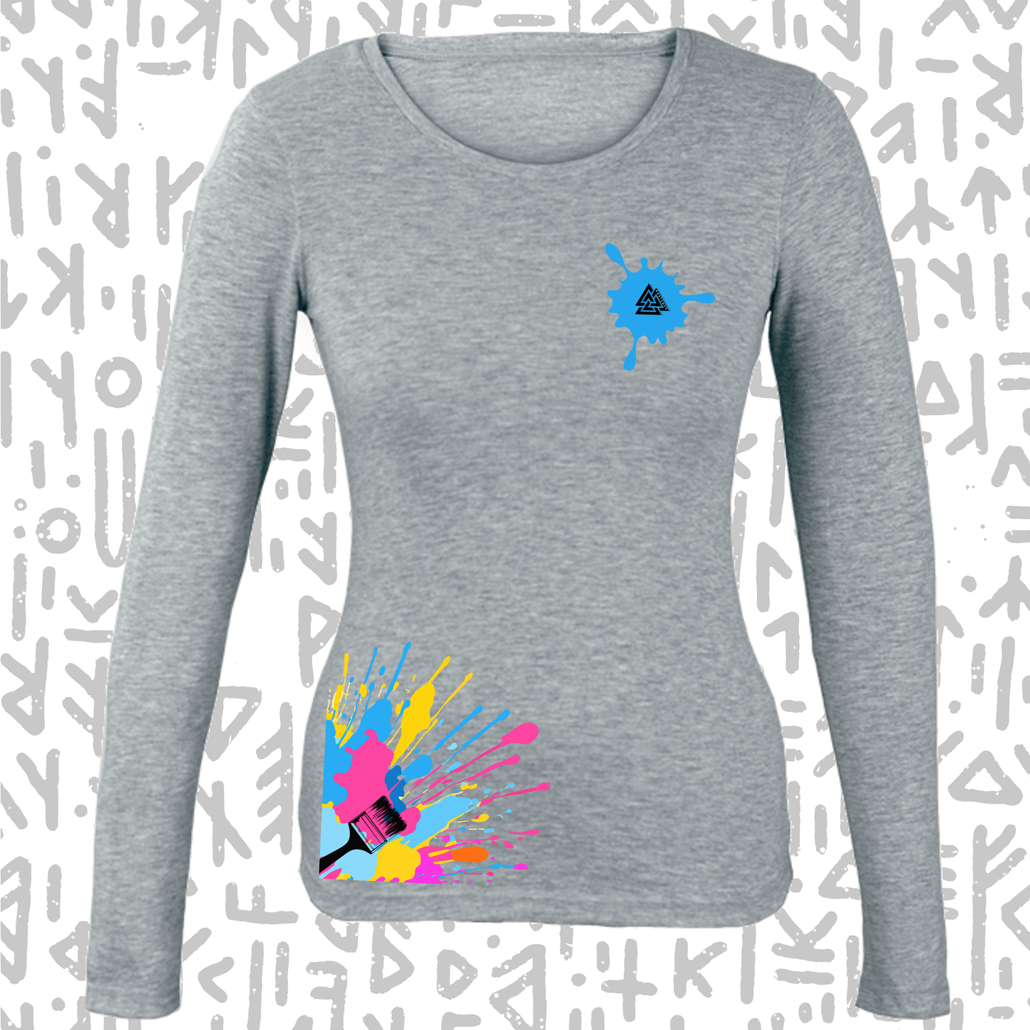 Northmen Long Sleeve T-Shirts for Ladies (B)