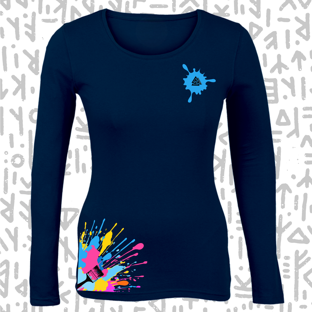 Northmen Long Sleeve T-Shirts for Ladies (B)