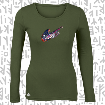 Northmen Long Sleeve T-Shirts for Ladies (B)