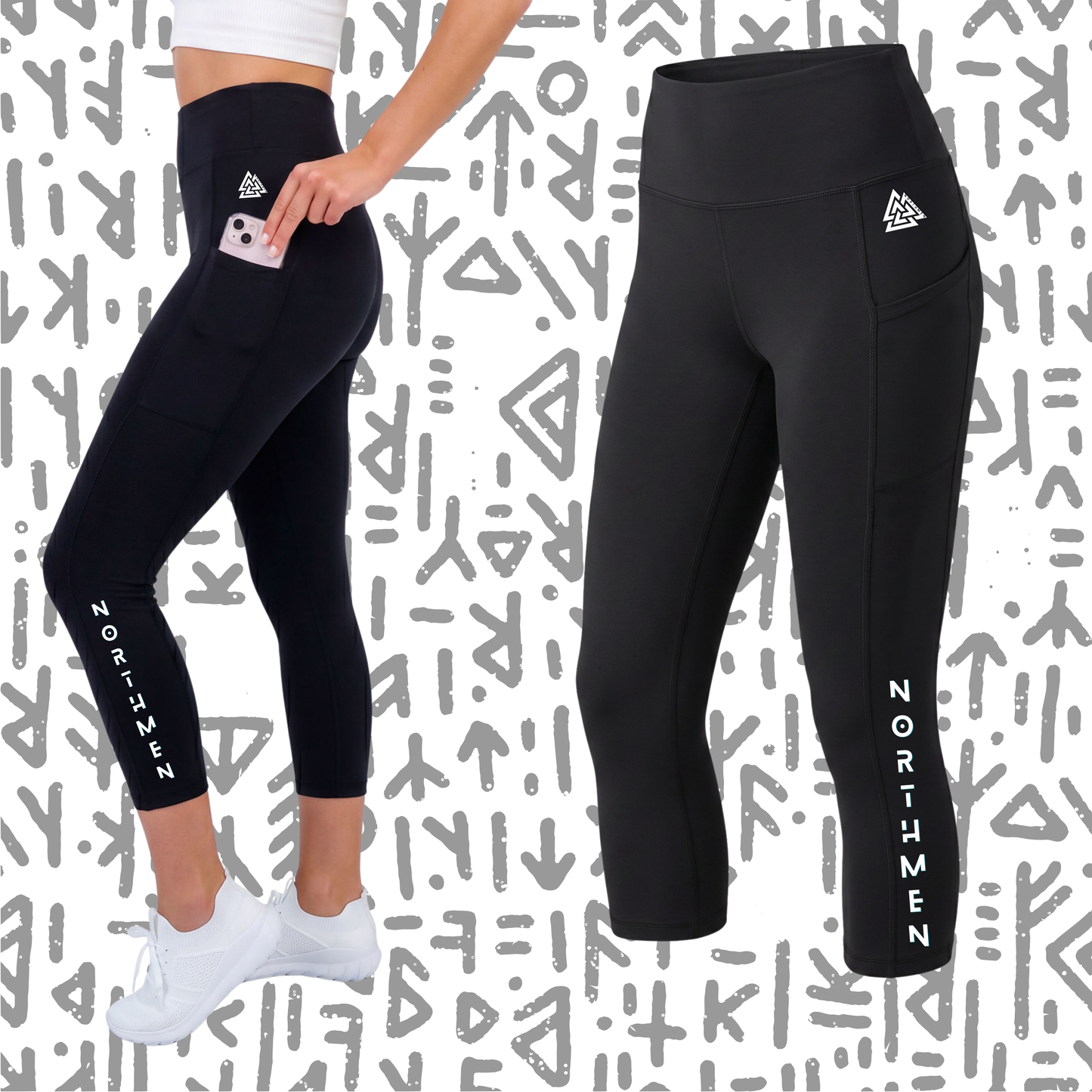 Northmen Ladies' Active Pocketed 3/4 Pants (A)