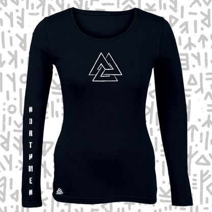 Northmen Long Sleeve T-Shirts for Ladies (B)