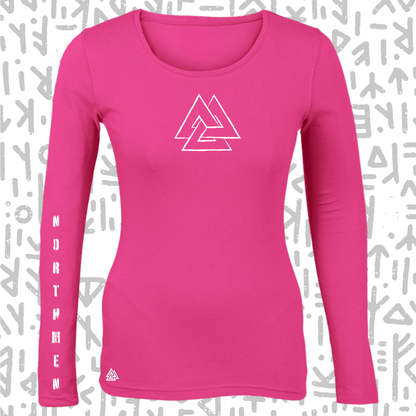 Northmen Long Sleeve T-Shirts for Ladies (B)