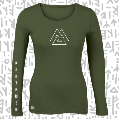 Northmen Long Sleeve T-Shirts for Ladies (B)