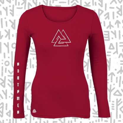 Northmen Long Sleeve T-Shirts for Ladies (B)