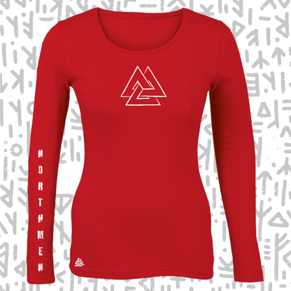 Northmen Long Sleeve T-Shirts for Ladies (B)