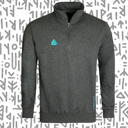 Northmen Unisex Quater Zip Sweater (c)