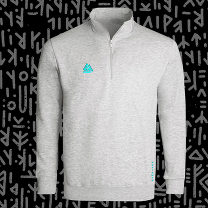 Northmen Unisex Quater Zip Sweater (c)